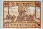 Notgeld Notgeld Norder und Süder Dithmraschen , 20 Pfennig Musterschein Ohne Kennummer , Tieste 5160.05.15.M , Schleswig Holstein Verkeh -