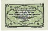 Notgeld De 50 Pf. Langenaltheim , Notgeld 50 Pfennig Schein in kfr. M-G 766.3.a , Bayern 1917 -