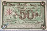 Notgeld Notgeld Bad Wildungen , 50 Pfennig grün , Musterschein Ohne Kennummer , Tieste 7935.05.01.M , Hessen Verkehrsausgabe -