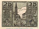 Notgeld 25 Pf. Nr.3 Notgeld der Stadt Osterhofen , 25 Pfennig graugrün in kfr. von 1917 , Bayern -