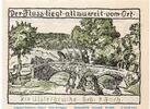 Notgeld 50 Pf. -D- Röhrigshöfe , Notgeld 50 Pfennig Schein -D- in kfr. M/G 1132.1 , Hessen um 1922 -