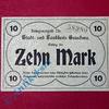 Notgeld Großnotgeld Graudenz , Stadt und Landkreis , 10 Mark Schein vom 21.10.1918 , Westpreussen -
