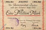 Notgeld  Notgeld Saulgau , Amtskörperschaft , 1 Million Mark Schein , Ke... 5.62 US$  ＋  11.72 US$ 运费