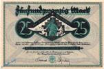 Großnotgeld Deutschland 25 Mark Schein Notgeld Dortmund , 25 Mark Schein in kfr. Reinoldus , Müller 1065.9 , 10.10.1922 -