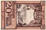 DE 20 Mk. Banknote Amtskörperschaft Blaubeuren , 20 Mark Schein in kfr. Geiger 049.03.a,b -