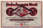 Großnotgeld 1922/23 25 Mk. Stadt Dortmund , 25 Mark Schein in kfr. Haimonskind , Müller 1065.5 -