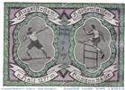 Serienscheine DE 50 Pf. Nr.1 Notgeld Sportverein e.V. Naunhof 930.1 , 50 Pfennig Schein Nr.1 in kfr. von 1921 -