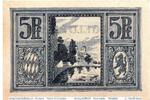 De 5 Pf. Notgeld der Stadt Passau , 5 Pfennig Schein in kfr., Tieste 5515.05.110 -