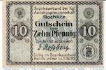 Notgeld Deutschland 10 Pfennig Schein Notgeld Amtshauptmannschaft Rochlitz 10 Pfennig Schein in kfr. T: 6080.05.05 -