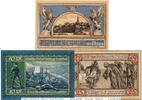 Serienscheine DE 3 Scheine kpl. Notgeld der Stadt Greiffenberg , Set mit 3 Scheinen in kfr. M/G 470.1 -