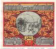 Notgeld DE 50 Pf. Notgeld Stadt Schorndorf 6685.05.01 , 50 Pfennig Schein in kfr. o.D. -
