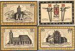 Serienscheine DE 4 Scheine kpl. 4 x Notgeld der Stadt Frankfurt Oder 377.1 , Set mit 4 Scheinen in kfr. o.D. -
