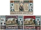 Notgeld DE 3 Scheine kpl. Ritterhude M/G 1126.2 , Notgeld Set mit 3 Scheinen in kfr. o.D. NDS -