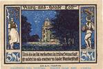 Notgeld 5 Mk. Gleiwitz , Notgeld Kulturverband 5 Mark Schein in kfr. M/G 437.1.a , Schlesien -