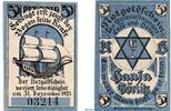 Notgeld De 50 Pf. Görlitz , Notgeld Hotel Cafe Hansa 50 Pfennig in kfr. M/G 450.1 , Schlesien 1921 -