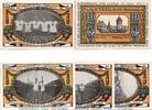 Notgeld DE 5 Scheine kpl. Notgeld Sportverein Vesalia 08 Oberwesel 1005.1 , Set mit 5 Scheinen in kfr. -