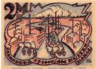 Serienscheine DE 2 Mk. Nr.1 Notgeld Oldenburger Woche - OWO - 1018.1 , 2 Mark Schein Nr 1 in kfr. 1922 -