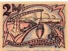 Seriennotgeld Deutschland 2 Mark Schein Nr 2 Notgeld Oldenburger Woche - OWO - 1018.1 , 2 Mark Schein Nr.2 in kfr. 1922 -