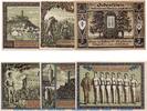 Notgeld DE 6 Scheine kpl. Notgeld Turnverein Weinheim 1402.1 , Set mit 6 Scheinen in kfr, o.D. -