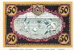Seriennotgeld Deutschland 50 Pfennig Nr 4 Notgeld Victoria Bad Wildungen 1428.1.a , 50 Pfennig Nr 4 , Weißer Rand in kfr. -