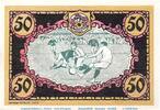 Seriennotgeld Deutschland Notgeld Wildungen 50 Pfennig Nr.5 Notgeld Victoria Bad Wildungen 1428.1.a , 50 Pfennig Nr 5 , Weißer Rand in kfr. -
