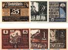 Notgeld DE 6 Scheine kpl. Notgeld Verein der Burg Witzenhausen 1448.1 , Set mit 6 Scheinen in kfr. -