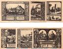 Notgeld DE 6 Scheine kpl. Notgeld V.f. Heimatpflege Bolkenhain 137.1 , Set mit 6 Scheinen in kfr. o.D. -