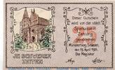 Serienscheine DE 25 Pf. Münsterberg , Notgeld 25 Pfennig Schein in kfr. M.G 918.1 , SLN von 1921 -