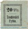 Notgeld Deutschland 20 Pfennig Schein Notgeld Trachtenfest Oybin 5475.25.03 , 20 Pfennig Schein in gbr. o.D. -