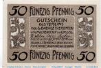 Seriennotgeld Deutschland 50 Pfennig Schein Notgeld Verein d. Gewerbetreibenden Michendorf 887.1 , 50 Pfennig Schein in kfr. -