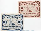 Kleingeld 1914-1922 DE 2 Scheine kpl. Notgeld der Stadt Salzwedel 6375.10.01 , 5 Pfennig Schein in kfr. bis 31.12.1918 -