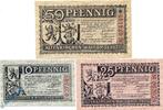 Kleingeld 1914-1922 3 Scheine kpl. Notgeld Kreise Altenkirchen Waldbröl 00602.05.01-03 , Set mit 3 Scheinen in kfr. -