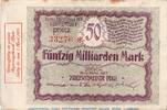 Inflation DE 50 Mia. Mk. Banknote Kreisgemeinde Speyer , 50 Milliarden Mark in gbr. Keller 4286.d -