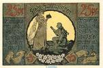 Seriennotgeld Deutschland 25 Pfennig Schein Notgeld Stadt Schleusingen 1181.3.a-b , 25 Pfennig Schein gelblich und dick kfr -