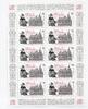 Bundesrepublik Deutschland 10 x 100 Pfennig Briefmarken Kleinbogen 10 x 100 Pfennig Wormser Reichstag 1995 , Mi.1773 -