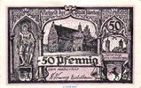 Notgeld Deutschland 50 Pfennig Schein Notgeld der Stadt Jüterbog, 50 Pfennig Schein in kfr. von 1920 Tieste 3300.05.30 -