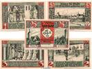 Serienscheine DE 5 Scheine kpl. 5 x Notgeld der Stadt Ziesar 1473.1.b , Set mit 5 Scheinen in kfr. o.D. -