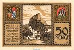 Notgeld Deutschland 50 Pfennig Schein , ab 21000 Notgeld Stadt Burghausen 1035.30.05 , 50 Pfennig Schein in kfr. ab 21000 , 1918 -