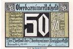 Serienscheine DE 50 Pf. Notgeld Kreissparkasse Oberbarnim 993.1 , 50 Pfennig Schein in kfr. von 1921 -