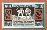 Notgeld De 50 Pf. Nr.2 Notgeld Gemeinde Thesdorf 1321.2 , 50 Pfennig Schein o.Wz. Nr.2 in kfr. o.D. -