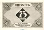 Notgeld DE 75 Pf. Nr.1 Notgeld Brm. und Händlertag Lübeck 826.7 , 75 Pfennig Schein Nr.1 in kfr. 1921 -