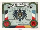 Serienscheine DE 50 Pf. Notgeld Lunderup - Rothenkrug 846.1 , 50 Pfennig Schein in kfr. von 1920 , DNS -