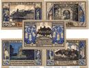 Serienscheine DE 5 Scheine kpl. 5 x Notgeld Kulturverband Gleiwitz 437.1 , Set mit 5 Scheinen in kfr. o.D. OSL -