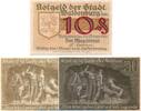 Kleingeld 1914-1922 DE 3 Scheine kpl. Notgeld Stadt Waldenburg 7660.15.195-197 , Set mit 3 Scheinen in kfr. von 1920 -