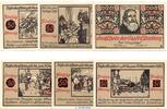 Notgeld De 6 Scheine kpl. 6 x Notgeld Stadt Eilenburg 315.3 , Rinkart Set mit 6 Scheinen in kfr. o.D. -