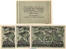 Notgeld Österreich 4 Scheine kompl. Notgeld der Gemeinde-Ort Neuhof S.647.II.c Aufl. III , Set mit 4 Scheinen in kfr -