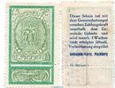 Notgeld Österreich 15 Heller -16 Serien- hellgrün Notgeld der Gemeinde Puchberg S.787.IV.h -16 Serien- hellgrün , 15 Heller Schein -