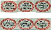 Notgeld Österreich 6 Scheine kompl. 6 x Notgeld Gemeinde Wolfern S.1248.VI.a , Set mit 6 Scheinen in kfr. o.D. , Ooe -