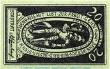 Notgeld De 20 Pf. Notgeld Stadt Bad Königshofen 3610.05.30 , 20 Pfennig Schein in kfr. von 1921 -