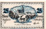 Notgeld DE 25 Pf. Notgeld Stadt Herzberg 2985.10.11 , 25 Pfennig -Zickzacklinien- in kfr. o.D. -